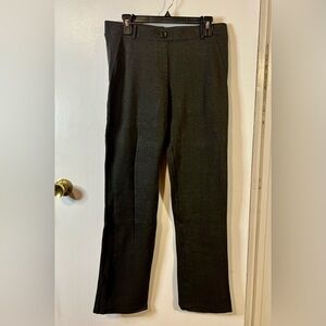 Betabrand Dark Gray Dress Pants Straight Leg